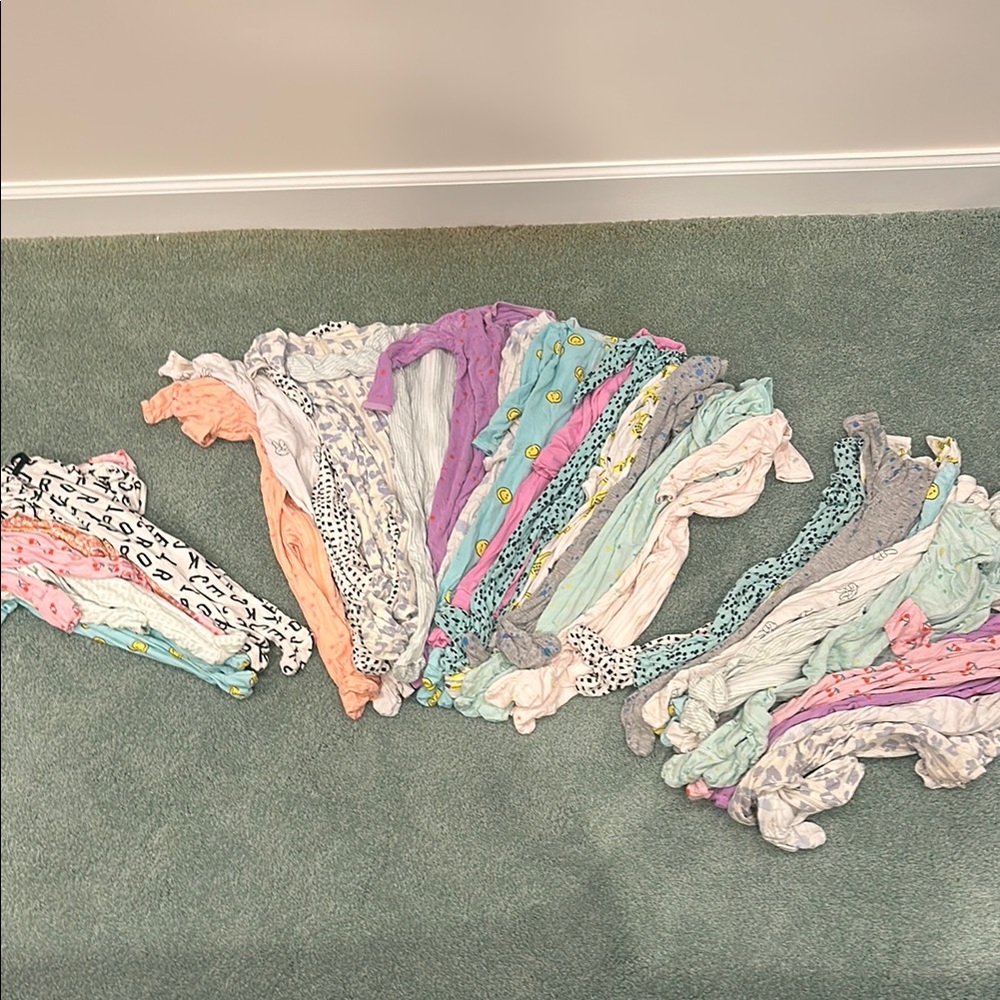Colorful Baby Bamboo Pajamas